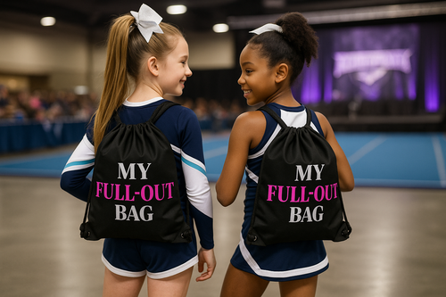 My Full-Out Bag For Cheerleaders
